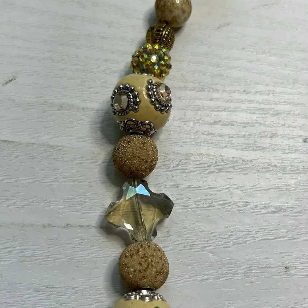 Jesse James Beads Designer Strand Lot Earth Tone NOS